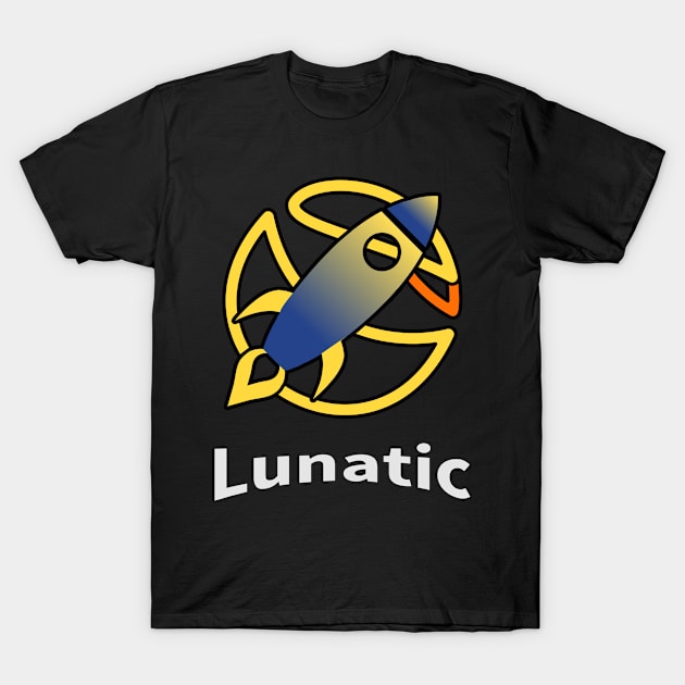 Lunatic Rocket T-Shirt by Pardus.Shirts